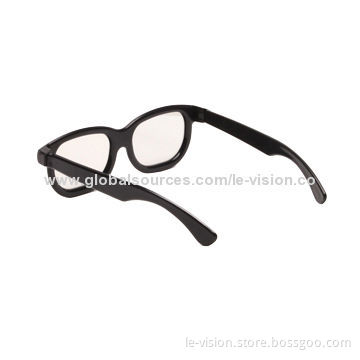 Passive Circular 3D Movie Glasses for All Passive Projector System